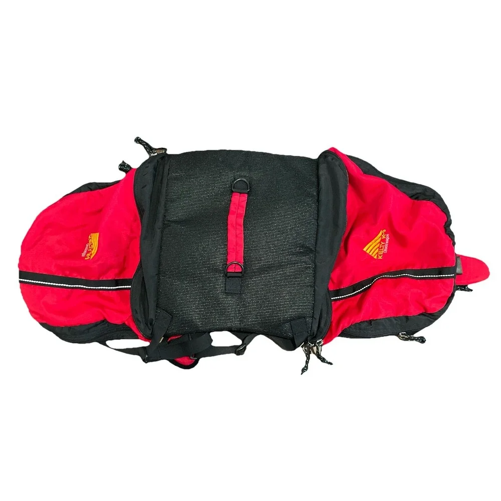 Kelty K-9‎ Dog Pack Size XL Chuck Wagon Hiking Backpack Red Black Trail Bag USA